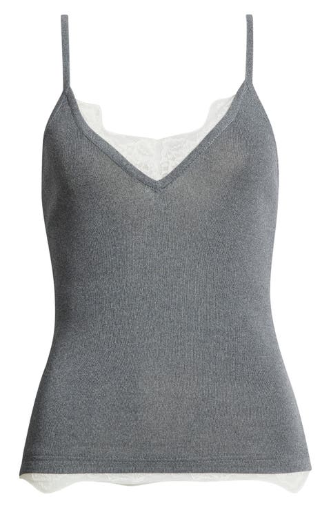 Television Lace Trim Camisole