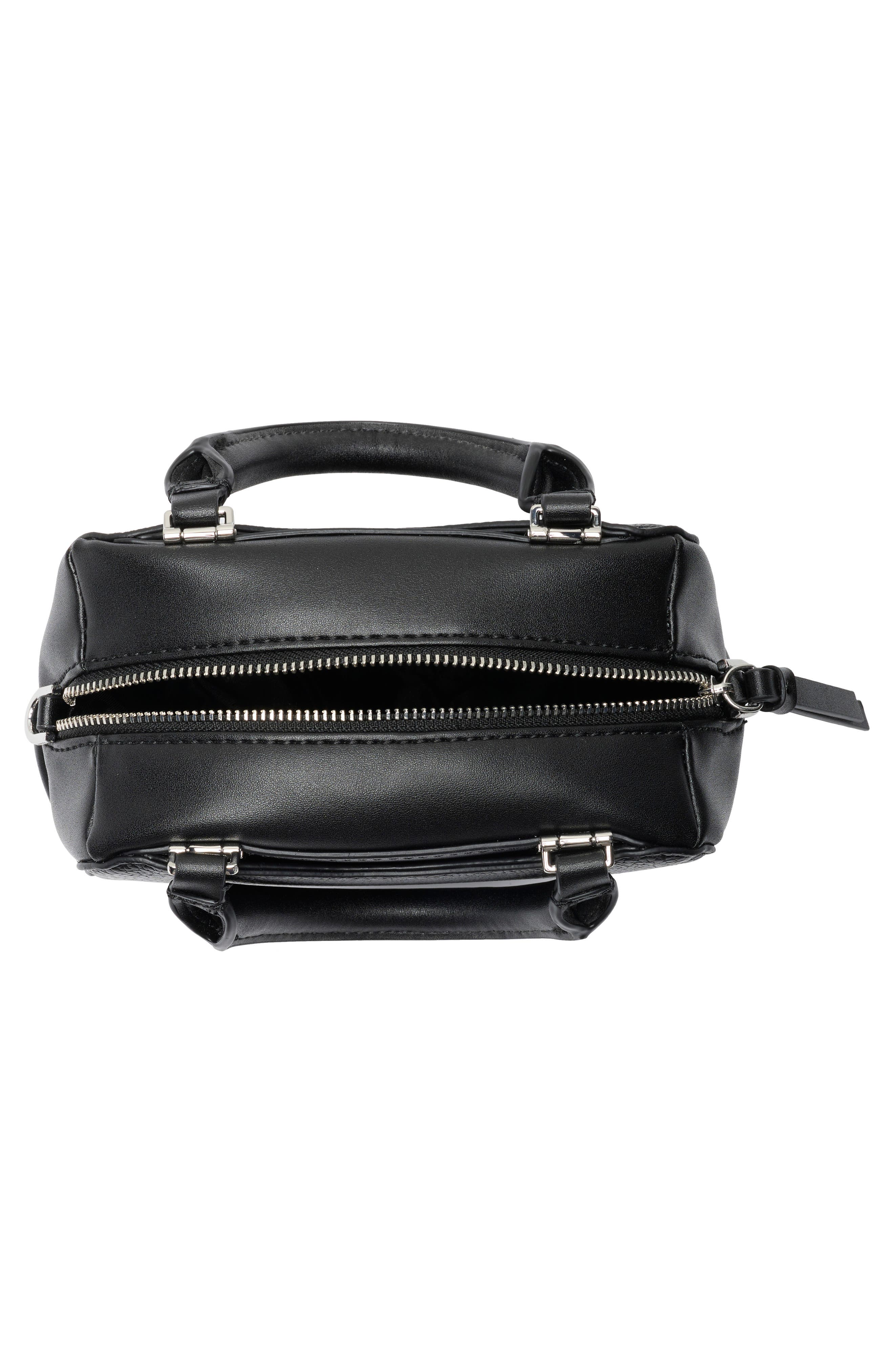 Calvin Klein Akari Crossbody Bag, Alternate, color, Black/ Silver