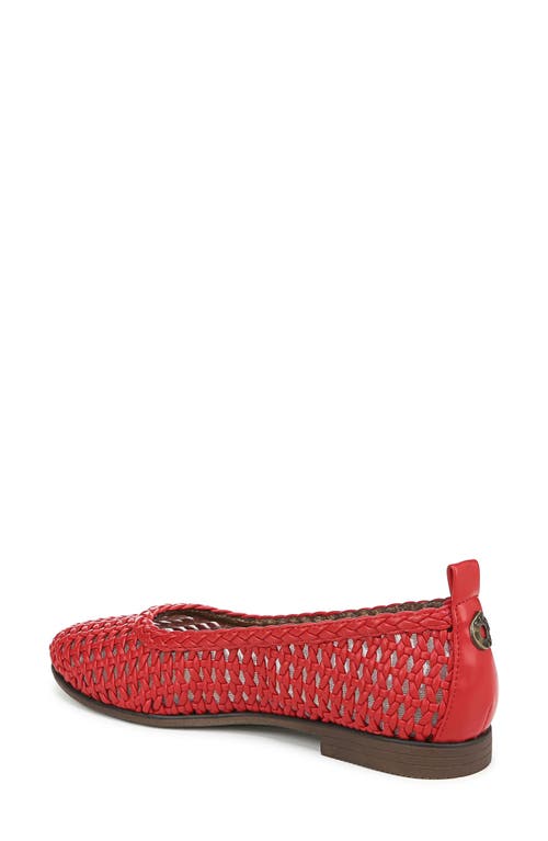 Blowfish Malibu Bardot Woven Flat In Red