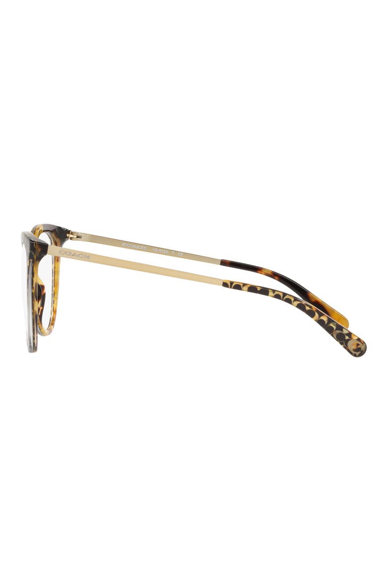 53mm Cat Eye Optical Glasses, Alternate, color, SPOT TORT