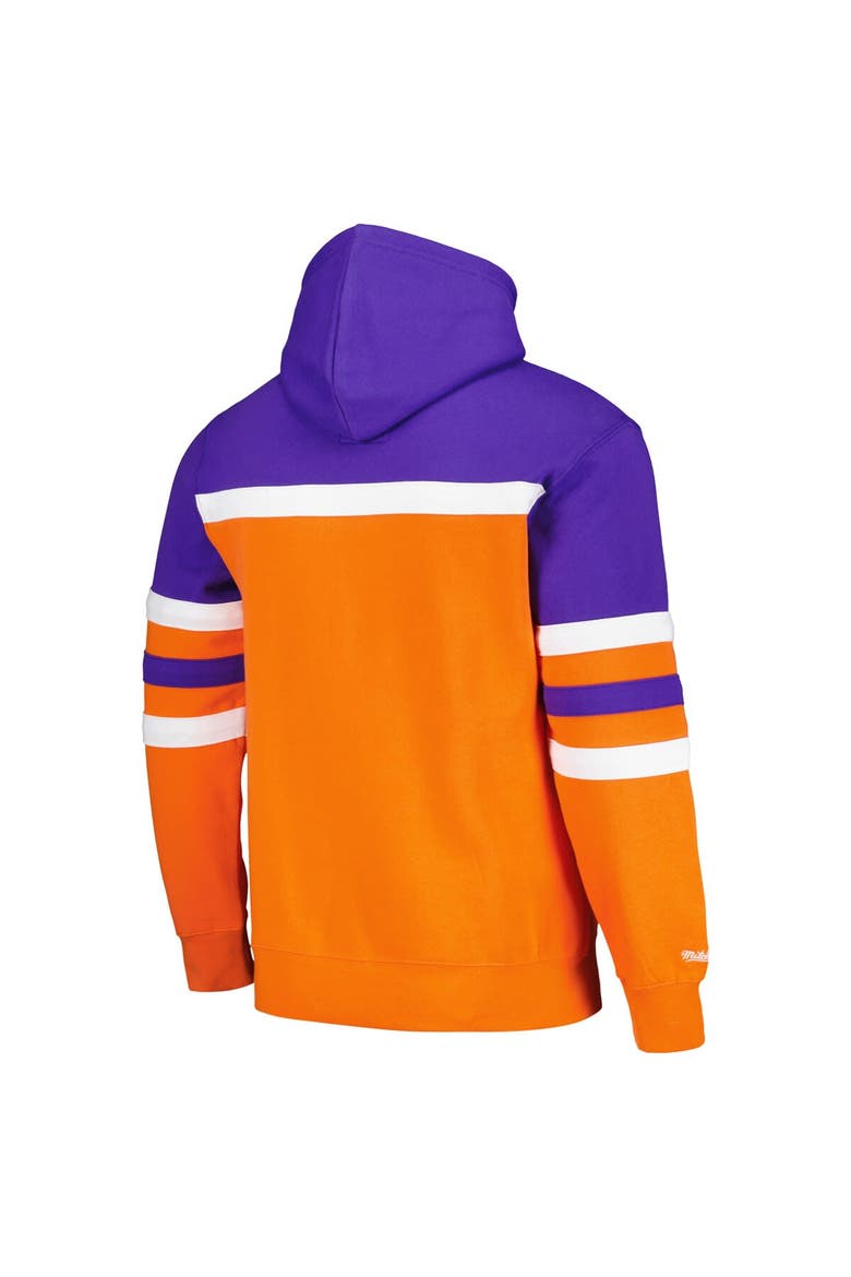 Men's Mitchell & Ness Orange/Purple Phoenix Suns Head Coach Pullover Hoodie, Alternate, color, Orange