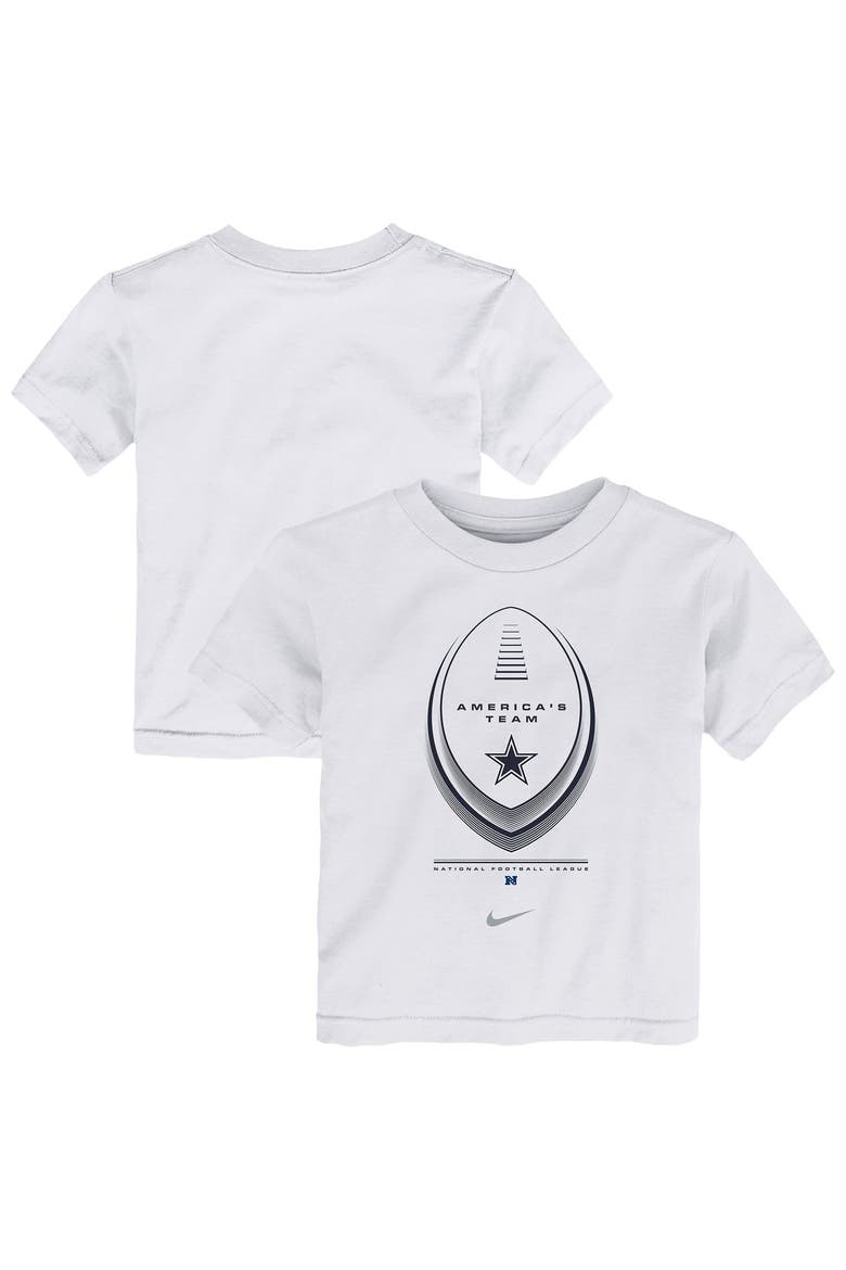 Toddler Nike  White Dallas Cowboys Icon Legend T-Shirt, Main, color, White