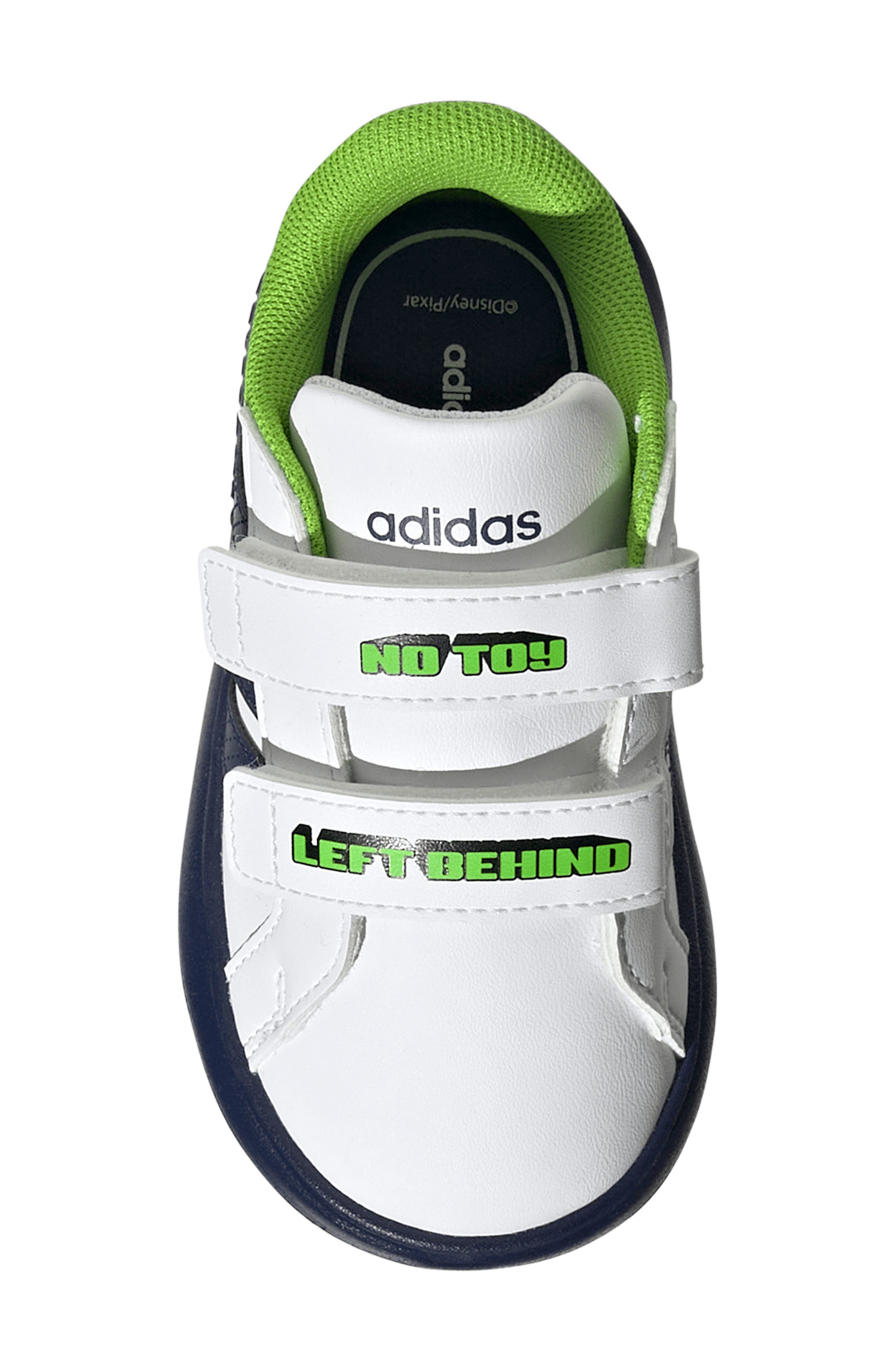 Lightorama Grand Court Sneaker, Alternate, color, WHITE/ DARK BLUE/ OFF WHITE