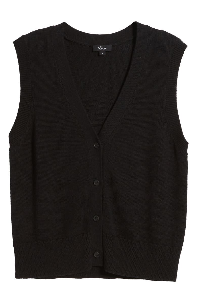 Rails Annika Cotton & Wool Button-Up Sweater Vest, Alternate, color, 