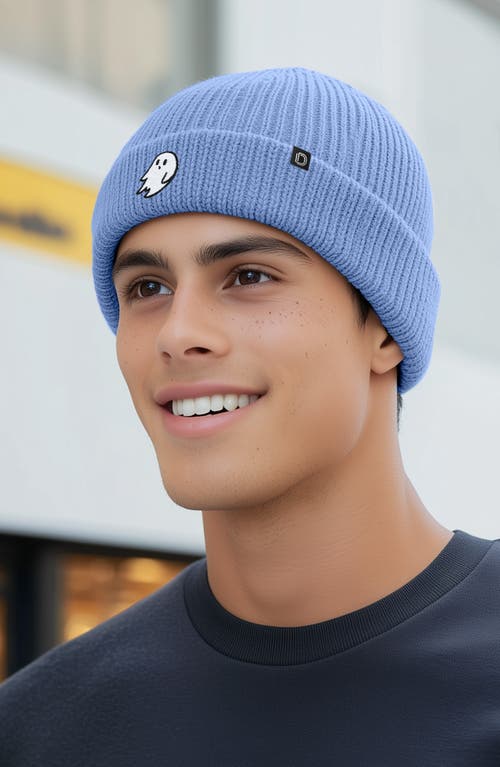 Dalix Ghost Beanie In Periwinkle
