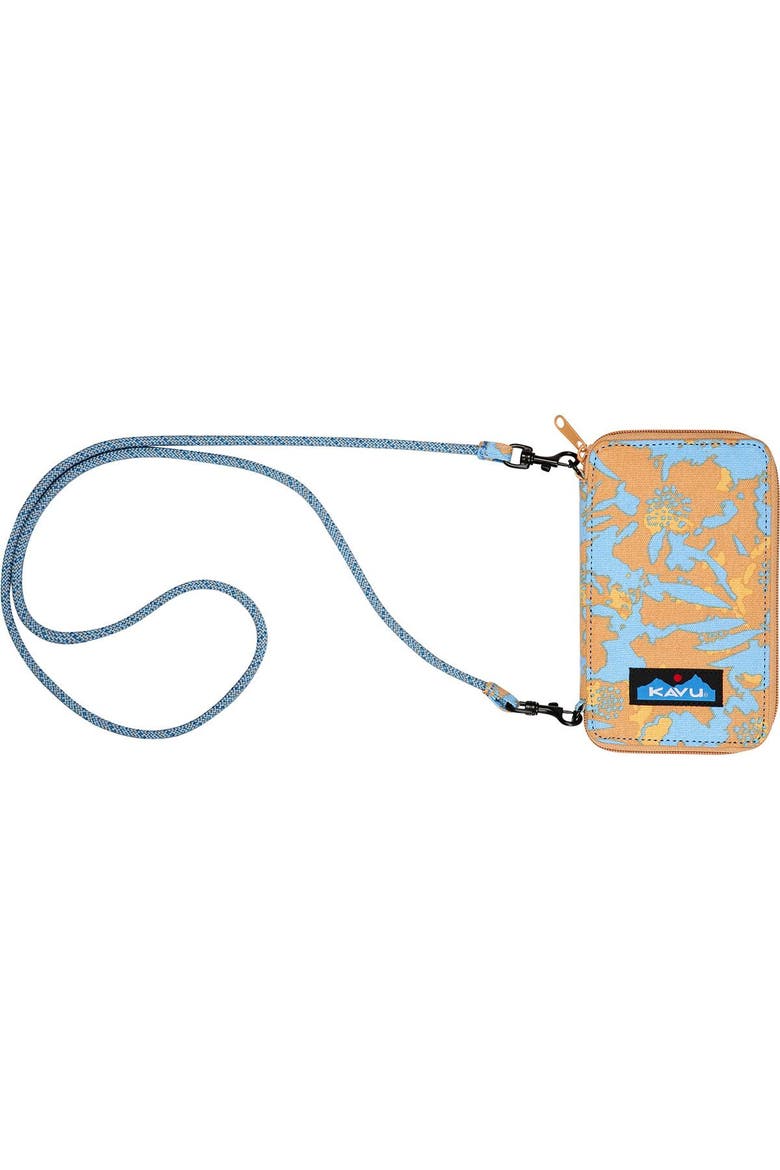 Go Time Cross Body Wallet - Women's, Main, color, Sky Bloom
