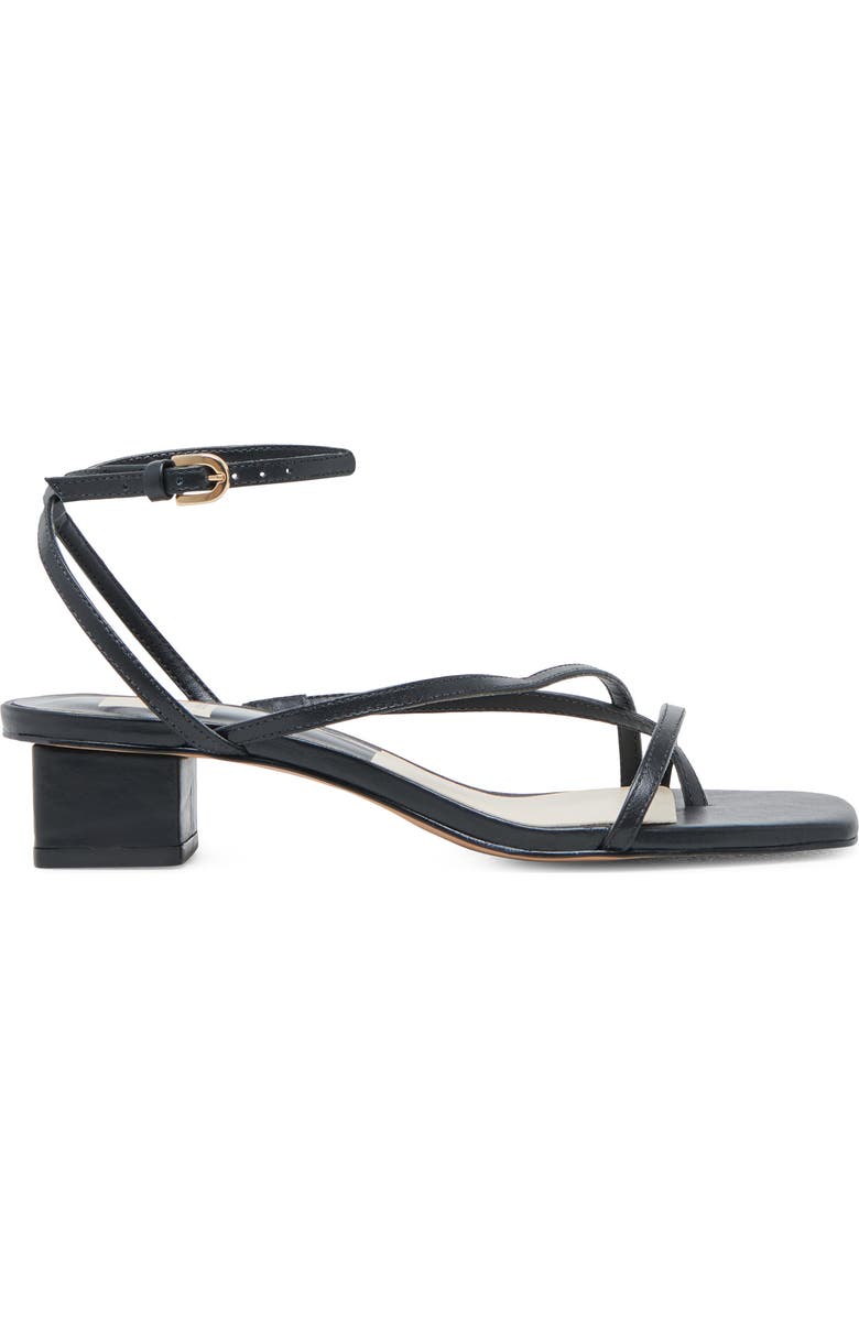Dolce Vita Karlos Ankle Strap Sandal, Alternate, color, Black Leather