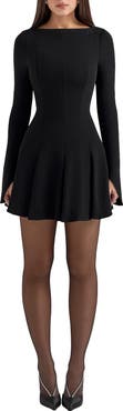 HOUSE OF CB Francesca Long Sleeve Minidress