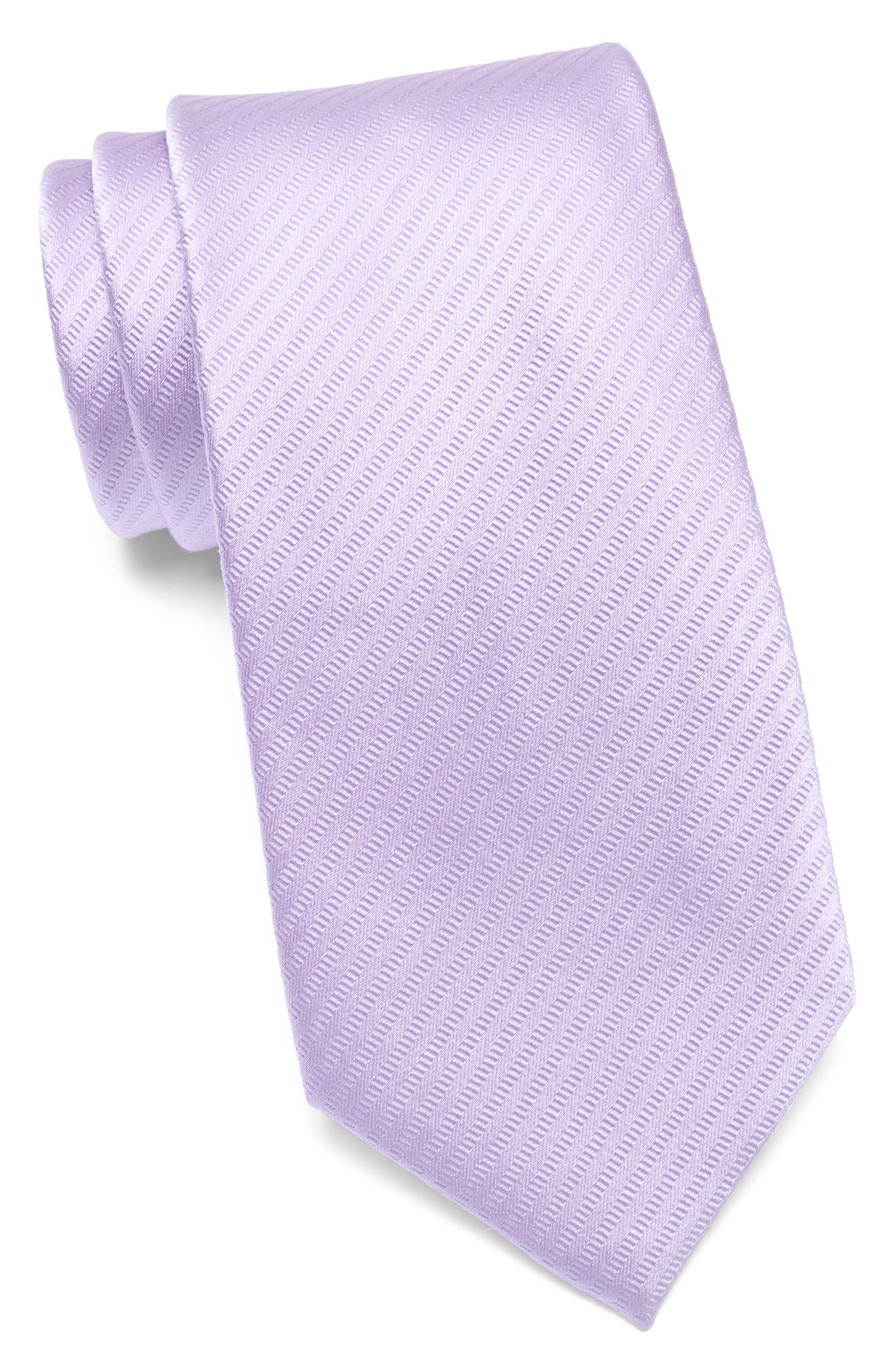 Duchamp Stripe Silk Tie