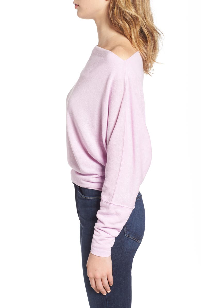 Free People Valencia Off the Shoulder Pullover, Alternate, color,