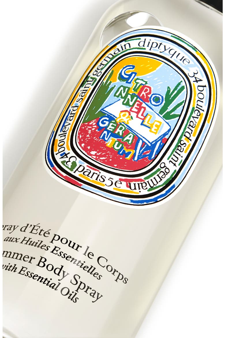 Citronnelle & Geranium Body Spray with Essential Oils, Alternate, color, NO COLOR