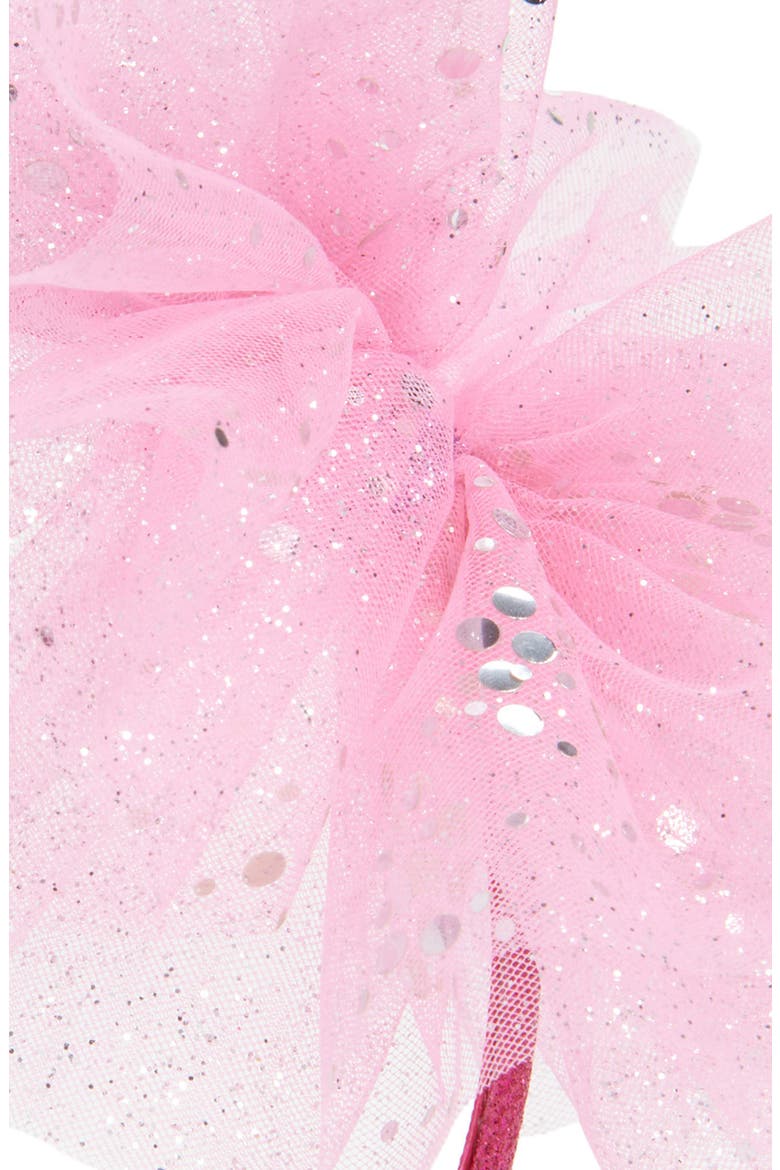 Kids' Glitter Blow Headband, Alternate, color, PINK
