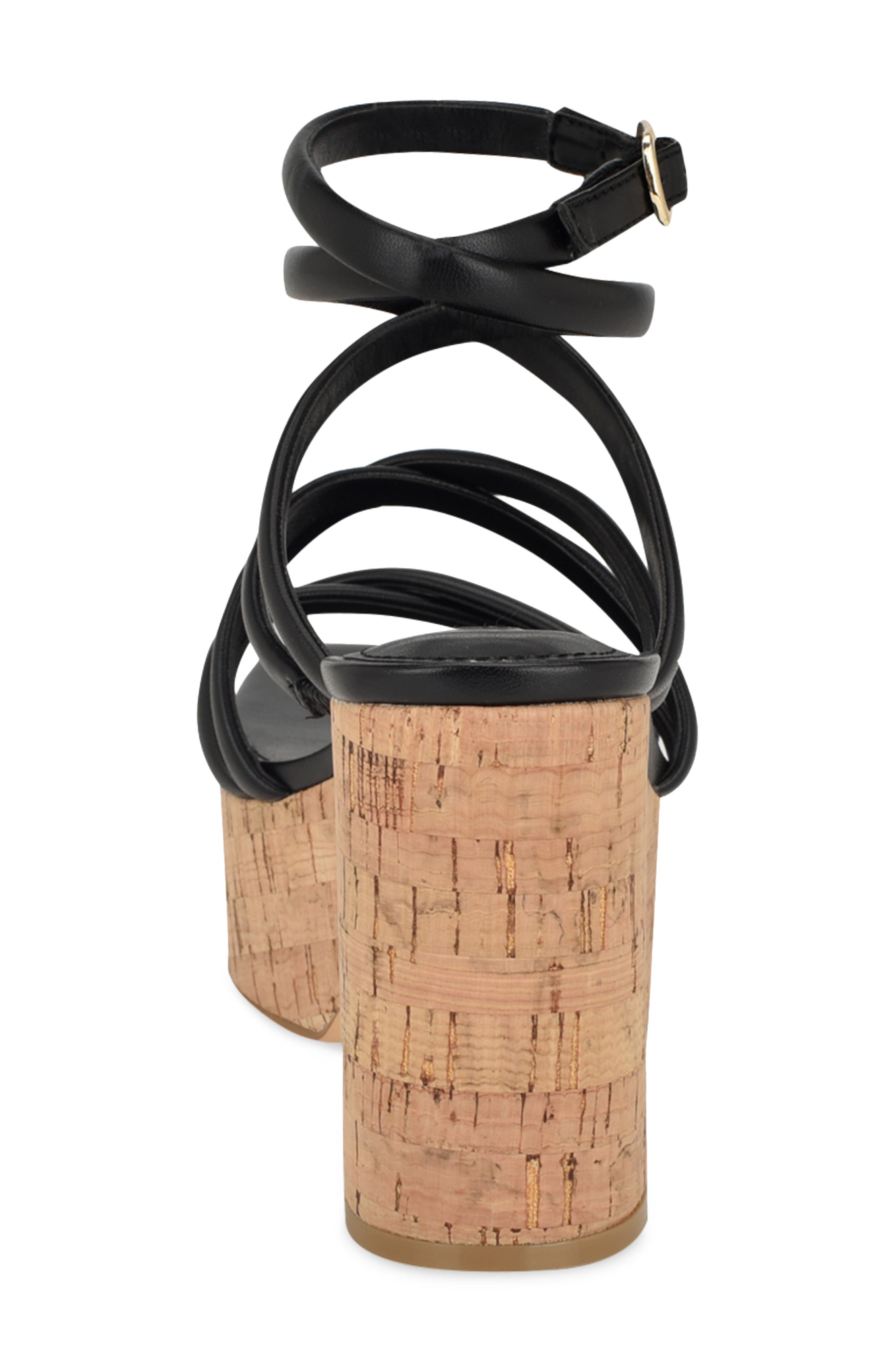 Nine West Corke Ankle Strap Platform Sandal, Alternate, color, 