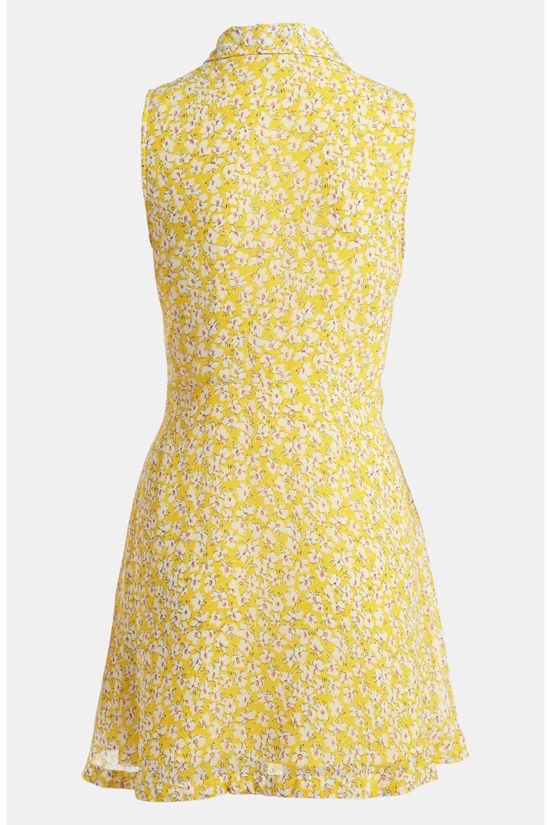 Floral Dress, Alternate, color, YELLOW FLORAL
