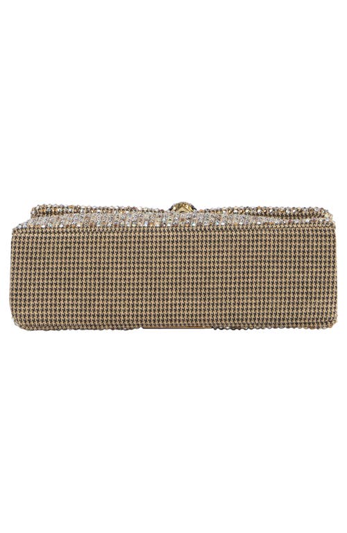 Kurt Geiger London Medium Kensington Crystal Embellished Crossbody Bag In Brown