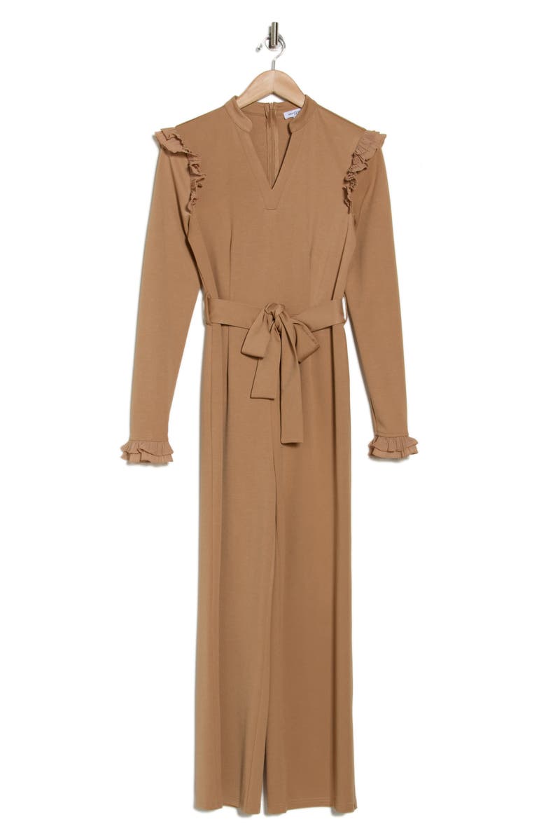 AREA STARS Simone Ruffle Jumpsuit, Alternate, color, 