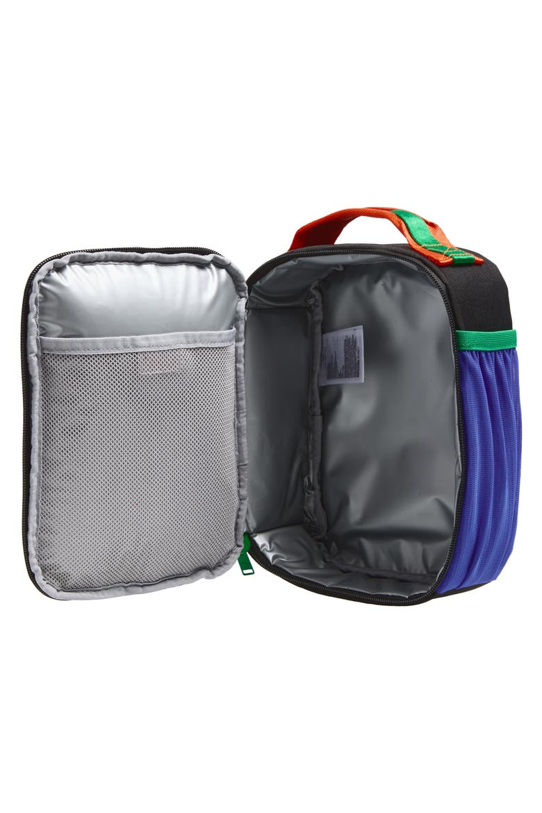 Kids' Air Raid Fuel Pack Lunchbox, Alternate, color, BLACK/ MULTI