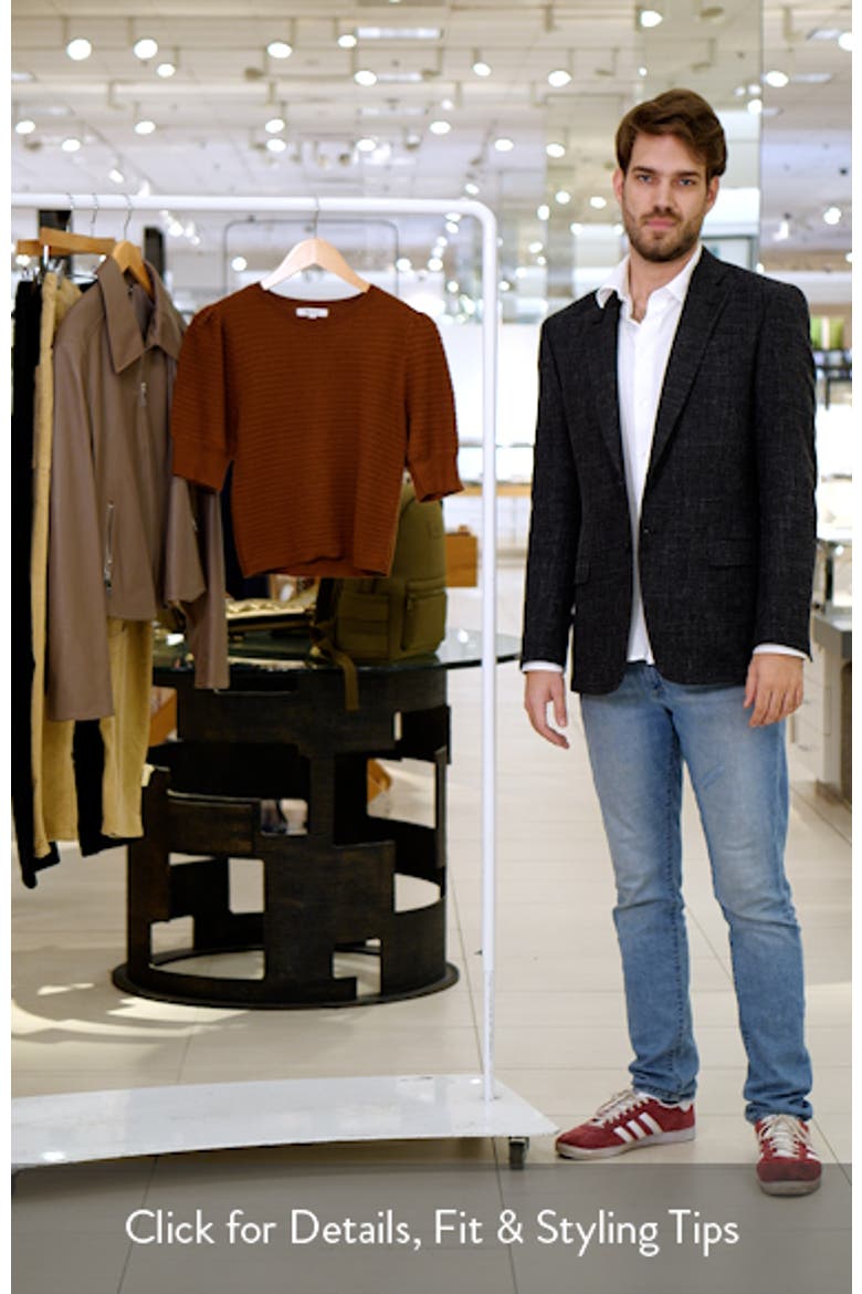 Puff Sleeve Merino Wool & Silk Sweater video
