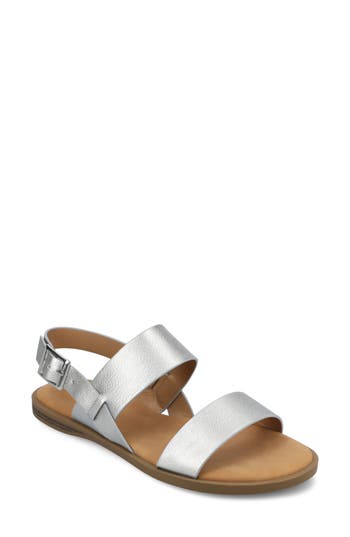 Journee Collection Lavine Slingback Sandal In Silver