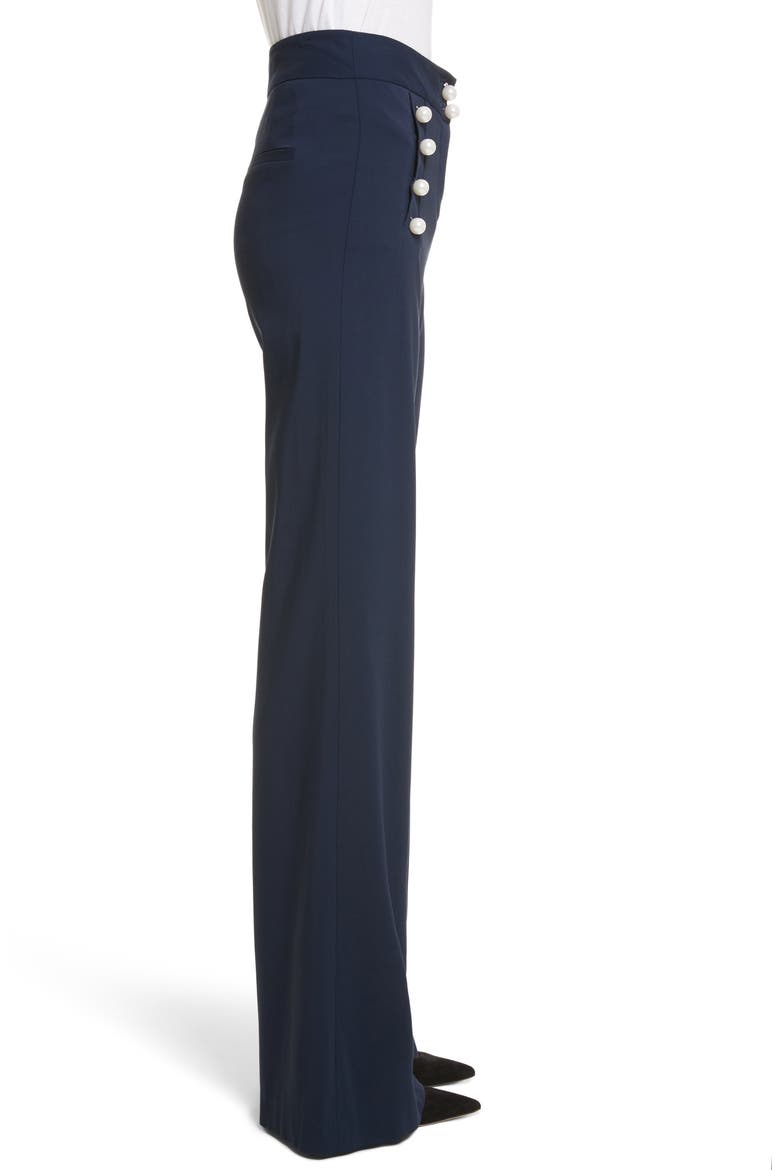 Adley Sailor Pants, Alternate, color, NAVY