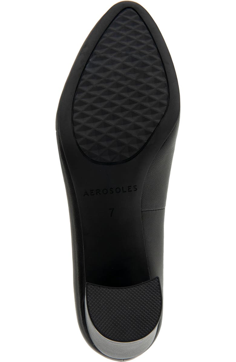 Aerosoles Betsy Pump, Alternate, color, Black Leather