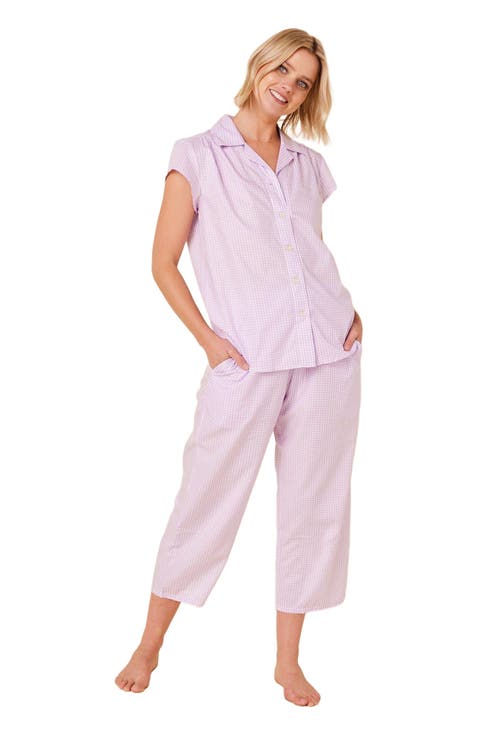 Luxe Pima Capri Floral Set