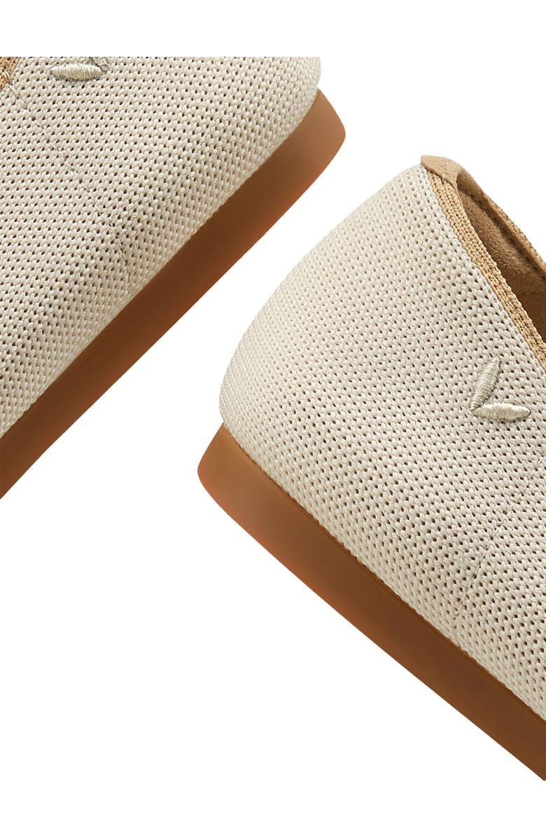 VIVAIA Pointed-Toe Bow Loafers, Alternate, color, Ivory Nude