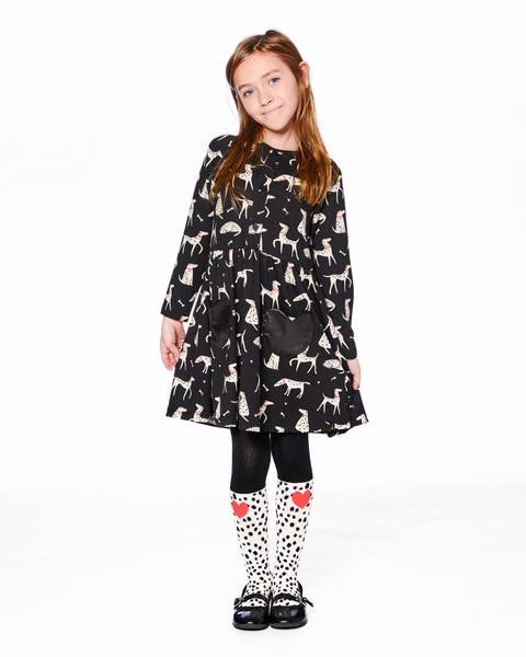 Knit Tights with Dalmatian (Toddler, Little Kid & Big Kid)