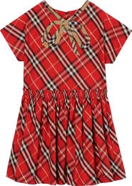Burberry Check Cotton Dress