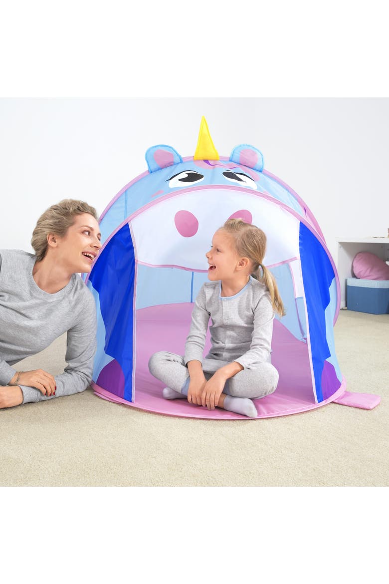 Adventurechasers Unicorn Play Popup Tent, Alternate, color, Multicolored
