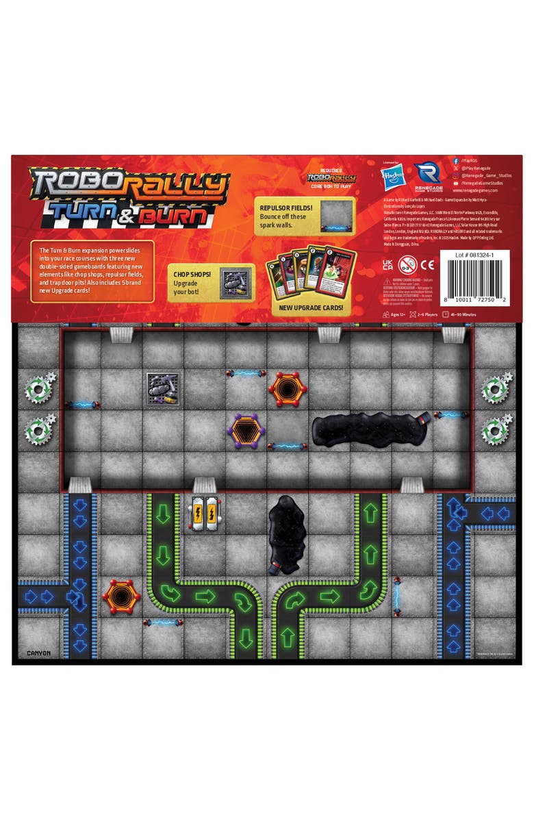 Renegade Game Studios Robo Rally Turn
Burn Expansion 12+, Alternate, color, Multicolored