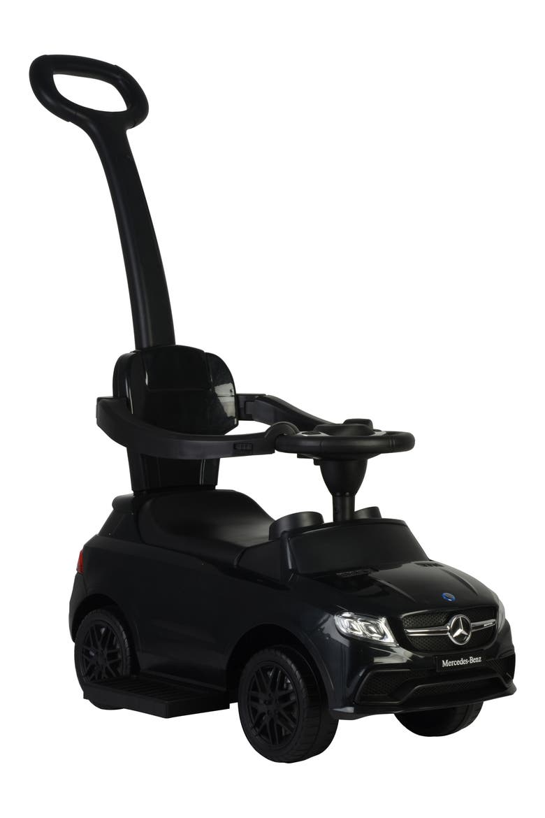 Mercedes-Benz 3-in-1 Push Car, Main, color, BLACK