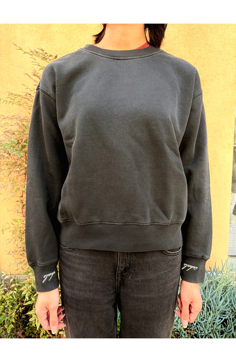 Conscious Ink Inhale/Exhale Manifest Sweatshirt + Ink, Alternate, color, Black