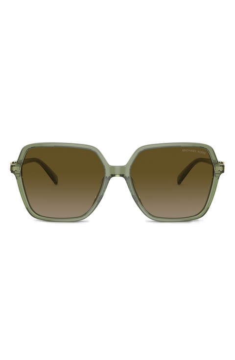 Jasper 58mm Square Sunglasses