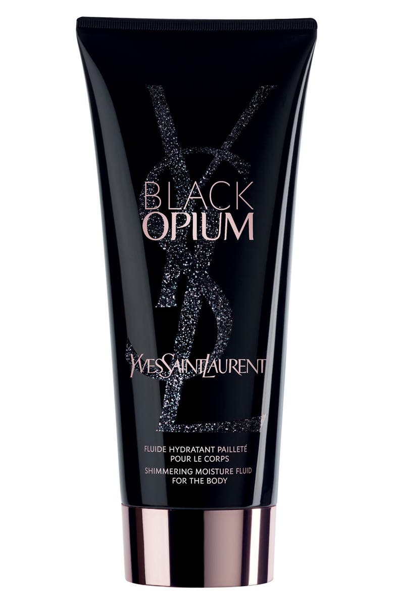 Yves Saint Laurent Black Opium Shimmering Moisture Fluid, Main, color, 