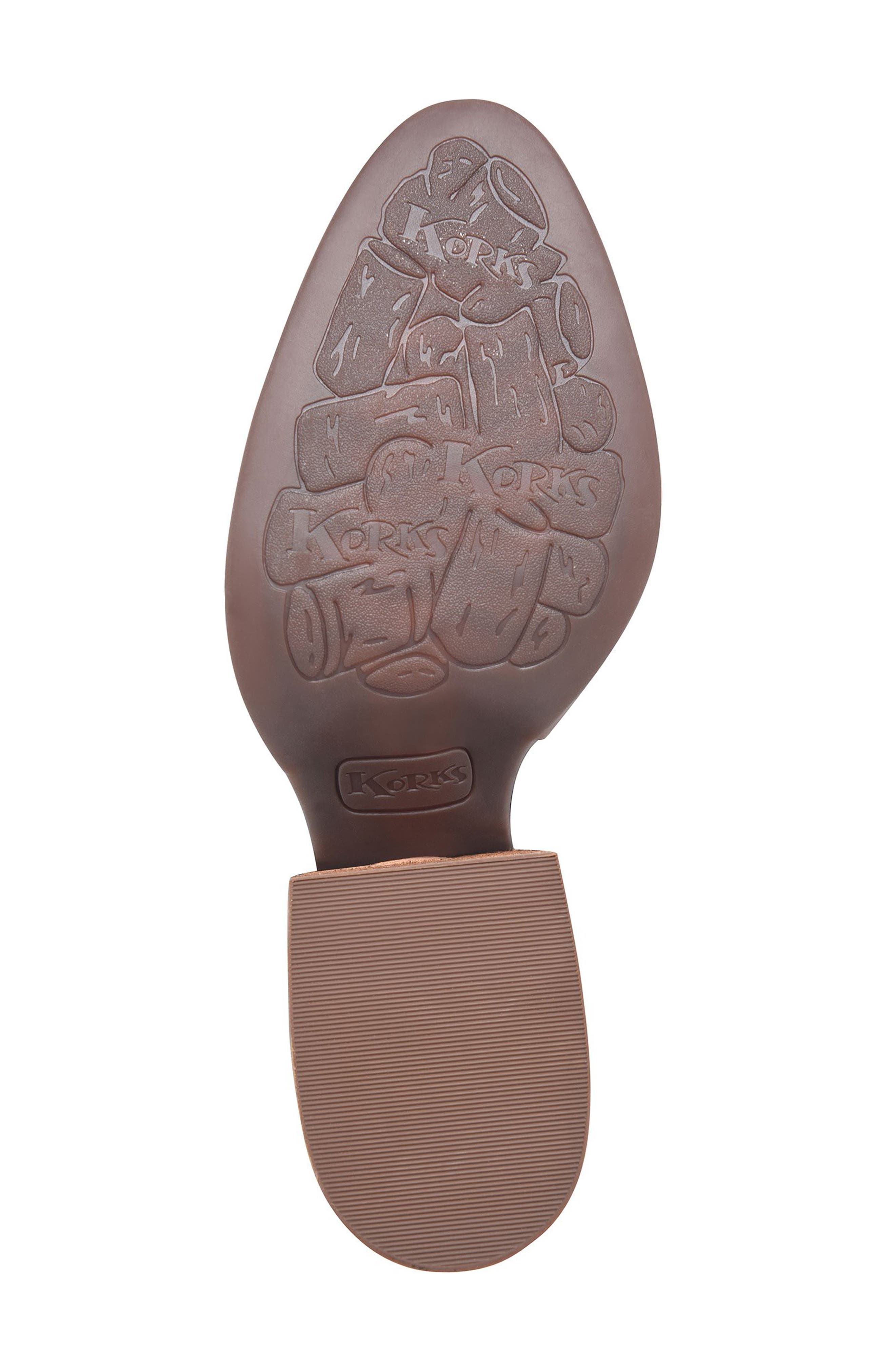 KORKS Shyla Block Heel Bootie, Alternate, color, Black