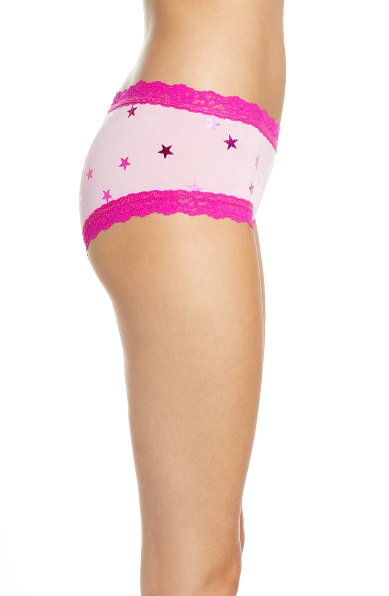 Hanky Panky x Lindsi Lane Shooting Star Boyshorts, Alternate, color,