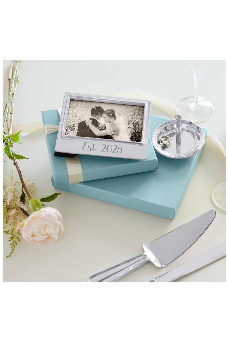 Est. 2025 Signature Picture Frame, Alternate, color, SILVER