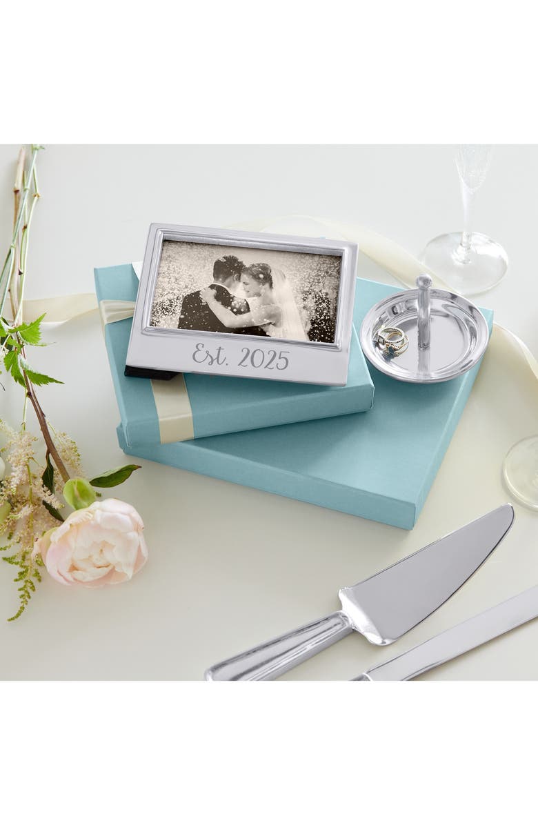 Mariposa Est. 2025 Signature Picture Frame, Alternate, color, Silver