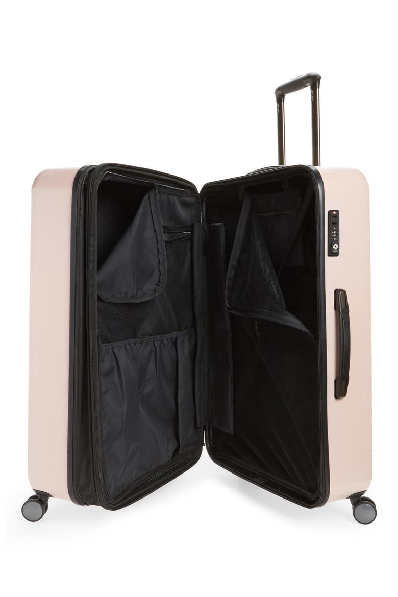 Chevron 29-Inch & 20-Inch Spinner Luggage Set, Alternate, color, PINK HERO