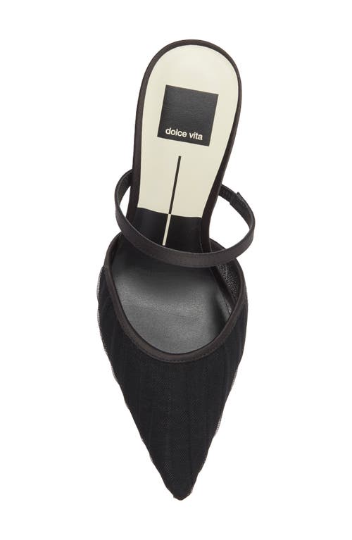 Dolce Vita Noreen Pointed Toe Mule In Black