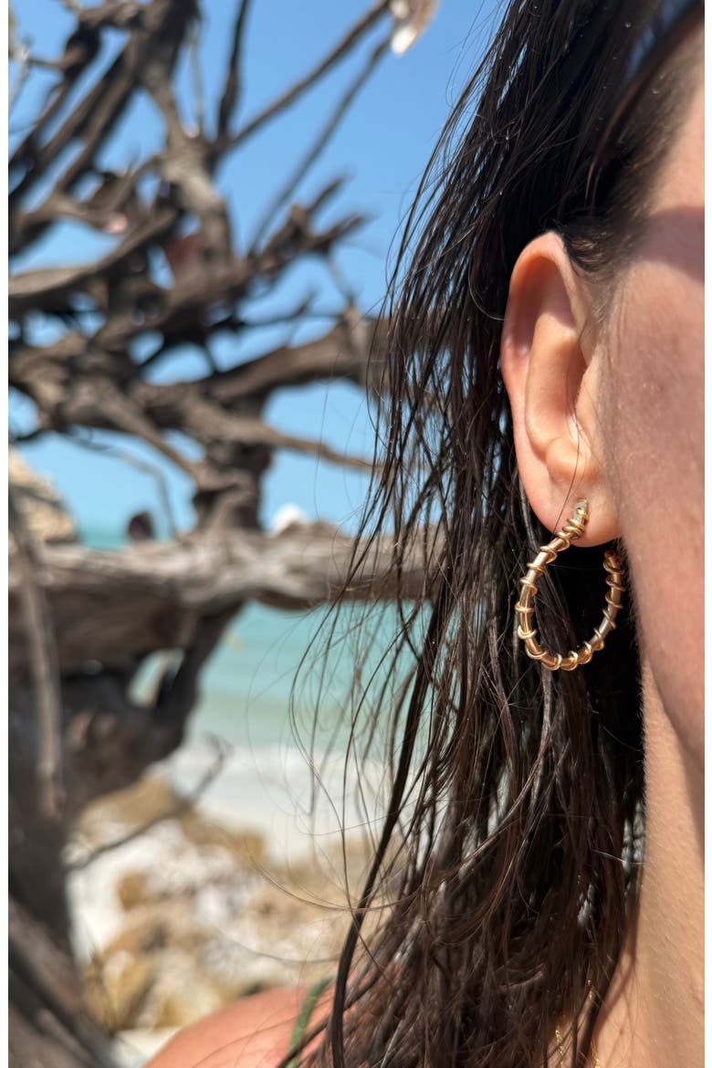 Spina Hoops, Alternate, color, 14K Gold Filled