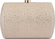 Olga Berg Carolina Crystal Frame Clutch