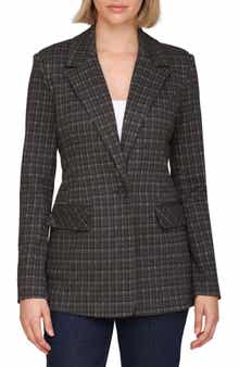Bagatelle Tailored One-Button Blazer