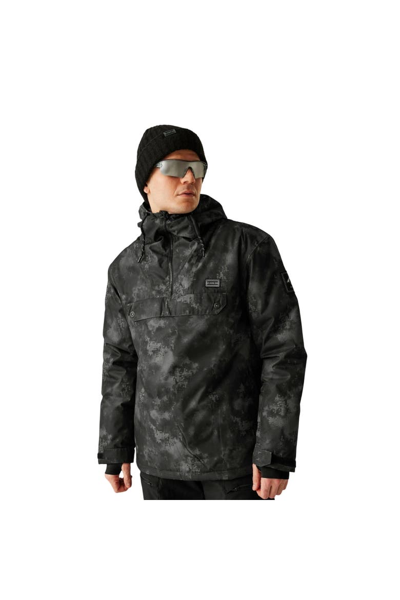Freeride Ii Distressed Overhead Ski Jacket, Alternate, color, Iron Gate