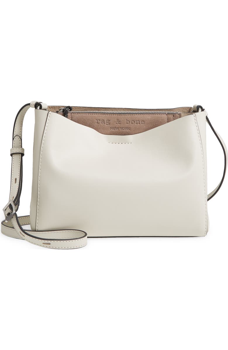 rag & bone Passenger Leather Crossbody Bag, Main, color,