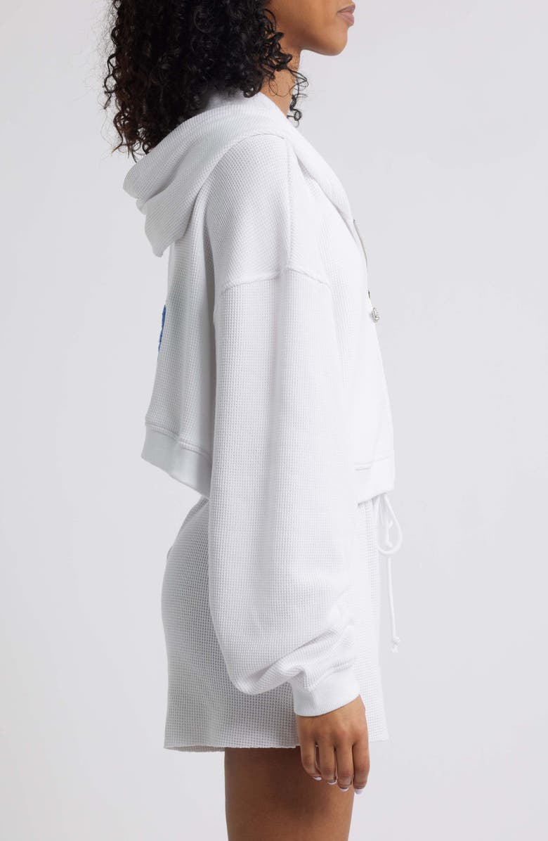 BOYS LIE Later Cowboy Alex Zip Up Hoodie, Alternate, color, White