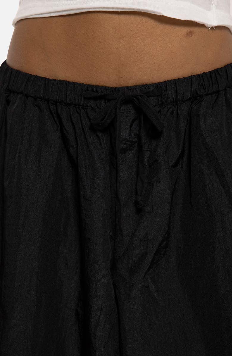 JADED LONDON Casual Nylon Balloon Joggers, Alternate, color, Black
