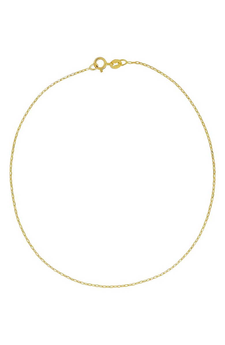 Bony Levy BLG Chain Anklet, Main, color,