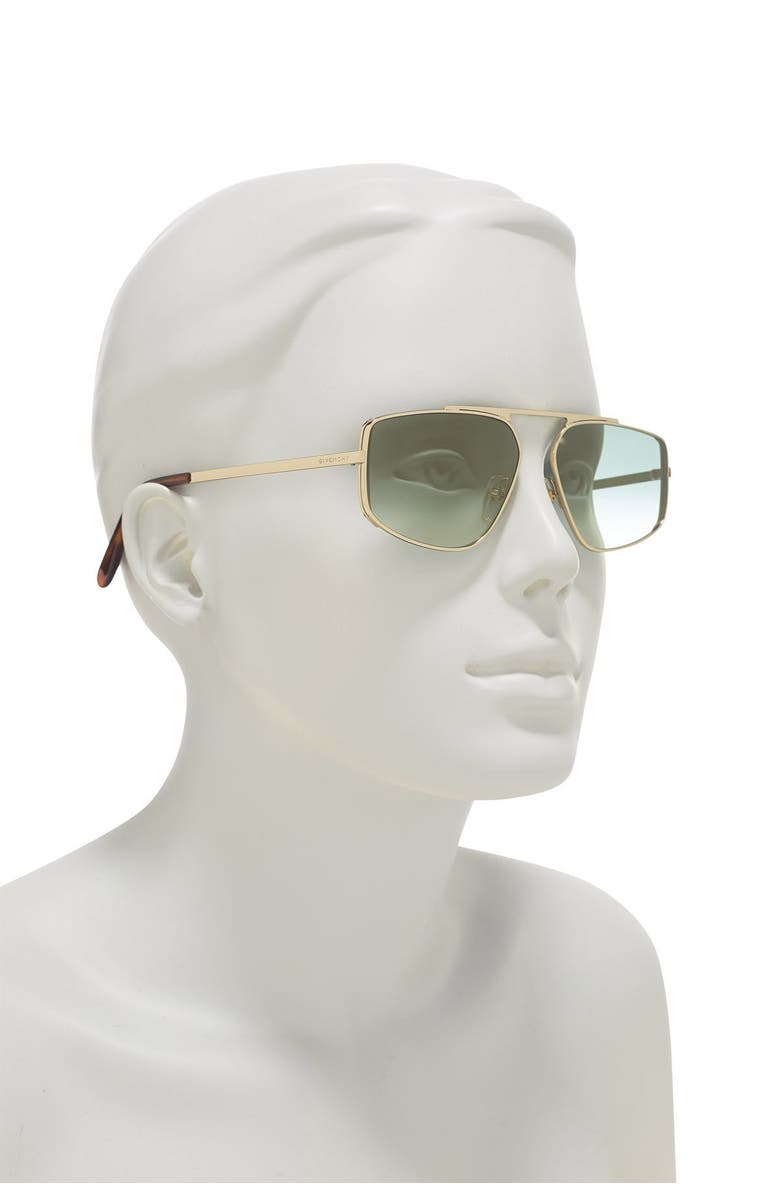Givenchy 56mm Modified Square Sunglasses, Alternate, color,